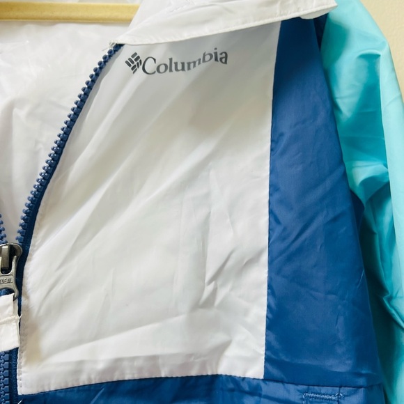 Columbia Two-Tone Blue and White Jacket - Picture 3 of 8